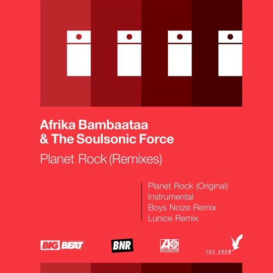 Cover for Afrika Bambaataa &amp; the Soulsonic Force · Planet Rock (LP) [Reissue edition] (2019)