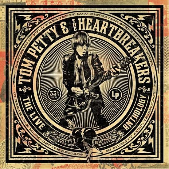 Cover for Petty,tom &amp; Heartbreakers · Live Anthology (LP) [Limited, High quality edition] [Box set] (2009)