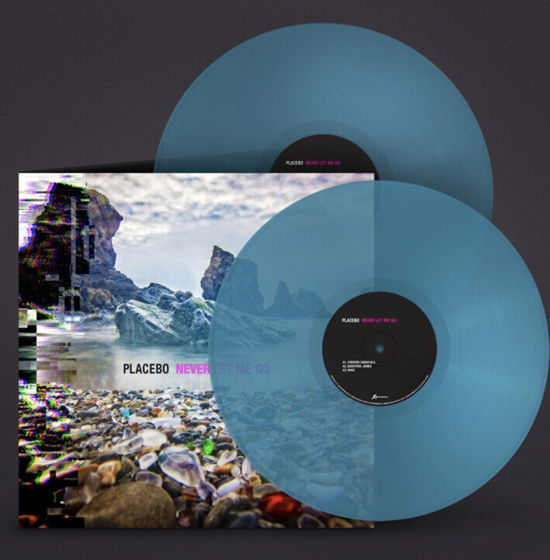 Cover for Placebo · NEVER LET ME GO (LP) [Limited Transparent Turquoise edition]