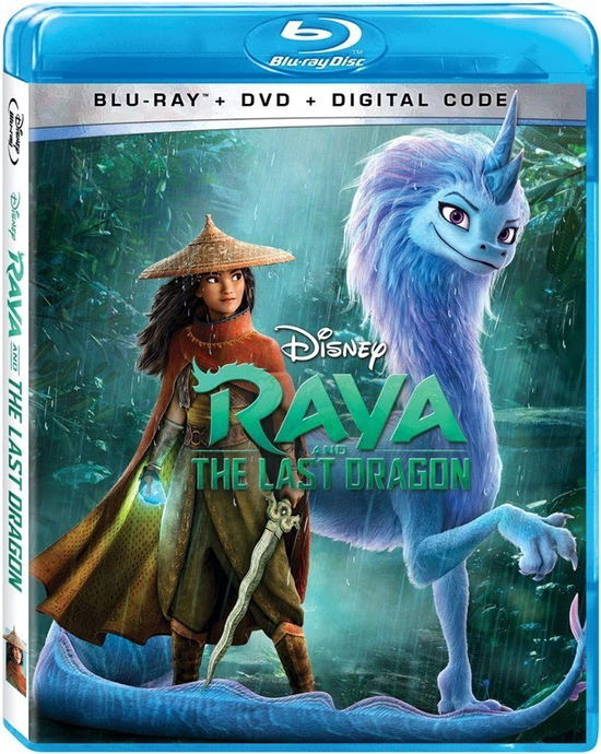 Cover for Raya &amp; the Last Dragon (Blu-ray) (2021)