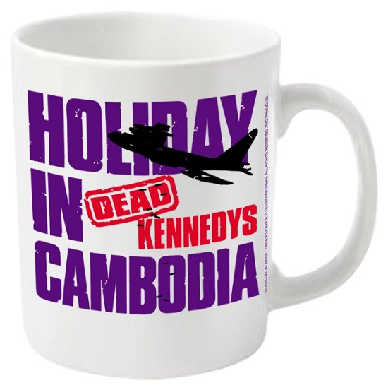 Cover for Dead Kennedys · Holiday in Cambodia (Kopp) [White edition] (2014)