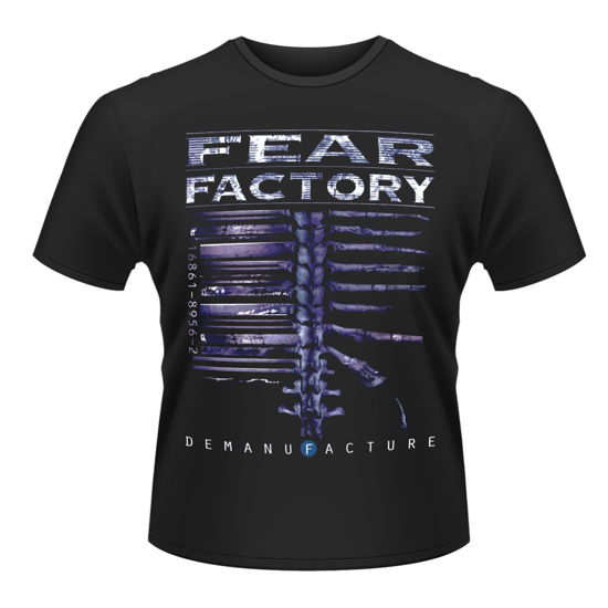 Cover for Fear Factory · Fear Factory: Demanfacture Stampa Fronte E Retro (T-Shirt Unisex Tg. 2XL) (T-shirt) [size XXL] [Black edition] (2015)