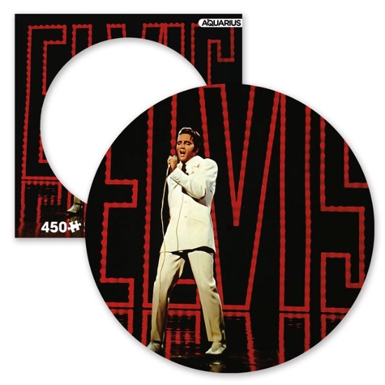 Elvis 68 Comeback 450Pc Picture Disc Puzzle - Elvis Presley - Brætspil - AQUARIUS - 0840391154087 - 