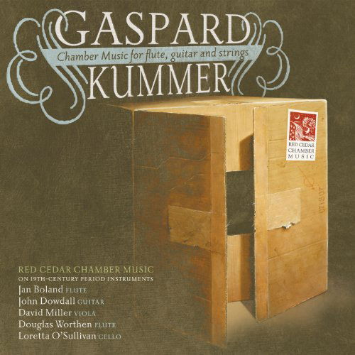 Cover for Red Cedar Chamber Music · Kummer: Chamber Music For Flute, Guitar And Strings (CD) (2011)