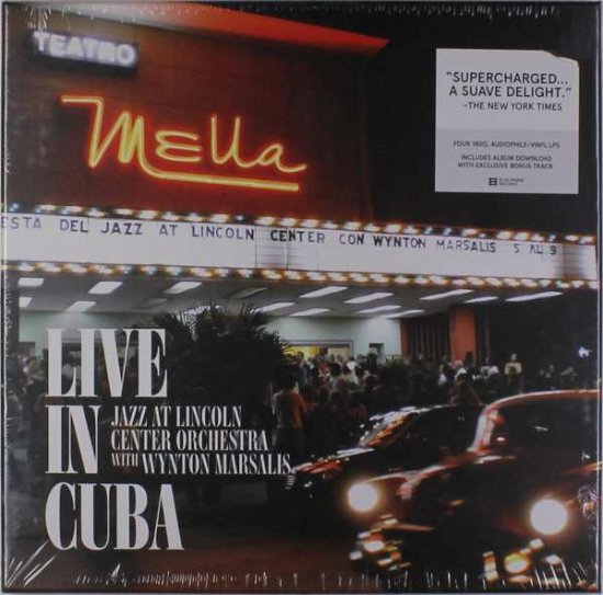 Live in Cuba - Jazz at Lincoln Center Orch / Marsalis,wynton - Muziek - Blue Engine Records - 0857509005087 - 28 oktober 2016