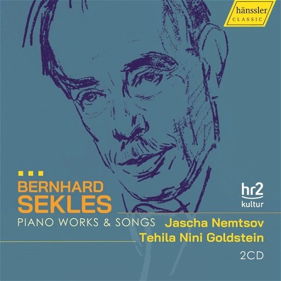 Cover for Nemtsov, Jascha / Tehila Nini Goldstein · Bernhard Sekles: Piano Works &amp; Songs (CD) (2023)