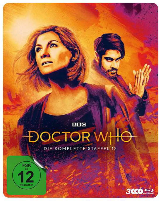 Cover for Whittaker,jodie / Gill,mandip / Walsh,bradley/+ · Doctor Who-staffel 12 (Steelbook) Ltd. (Blu-ray) (2020)