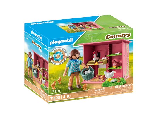 Cover for Playmobil · Playmobil Country Kippenhok - 71308 (Leksaker)