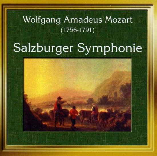 Cover for Mozart / Slovic Phil Orch Pesek / Mozart Quartet · Salzburg Symphonies (CD) (1995)