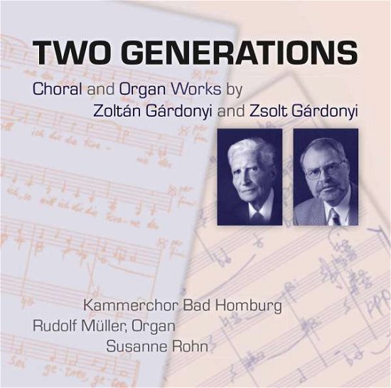 Cover for (Classical Compilations) · Two Generations Choral and Organ Works (CD) [Japan Import edition] (2015)