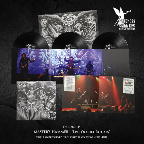 Cover for Masters Hammer · Live Occult Rituals (3 LP Black Vinyl) (LP) (2024)