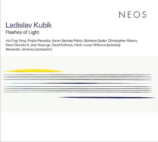 Cover for Hui-ting Yang / Phyllis Pancella / Karen Bentley Pollick · Ladislav Kubik: Flashes Of Light (CD) (2017)