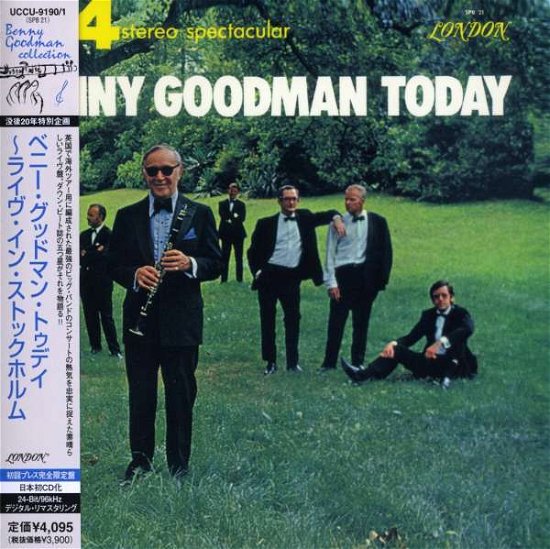 Cover for Benny Goodman · Today / Recorded Live in Sto (CD) [Limited edition] (2008)