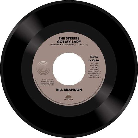 Cover for Bill Brandon · Streets Got My Lady / Whatever I Am I'm Yours (7&quot;) [Remastered edition] (2019)
