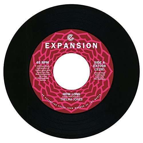 How Long / I Want What You Want - Thelma Jones - Muzyka - EXPANSION - 5019421287087 - 11 marca 2016