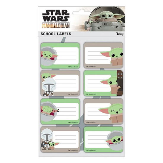 Cover for Star Wars: The Mandalorian · Expressions Of The Child School Labels (Set Etichette) (MERCH)