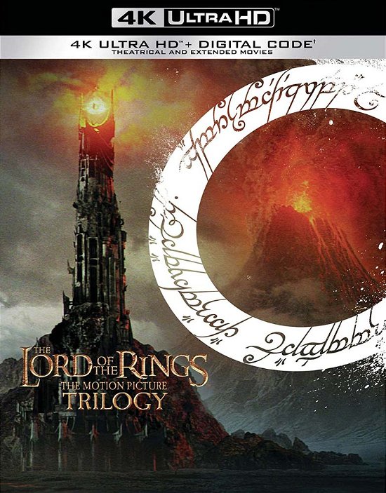 Cover for Lord of the Rings Trilogy: Theatrical &amp; Extended · The Lord Of The Rings Trilogy - Theatrical and Extended Collection (4K Ultra HD) (2020)
