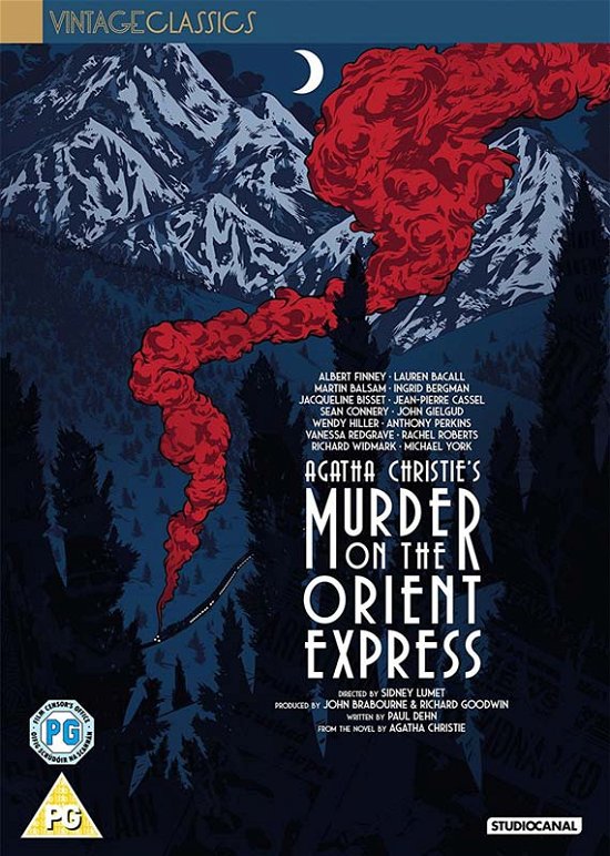 Cover for Murder on the Orient Expres · Agatha Christies - Murder On The Orient Express (DVD) (2017)