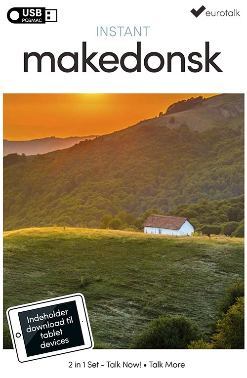 Cover for EuroTalk · Instant: Makedonsk begynder- og parlørkursus USB &amp; download (CD-ROM) (2016)