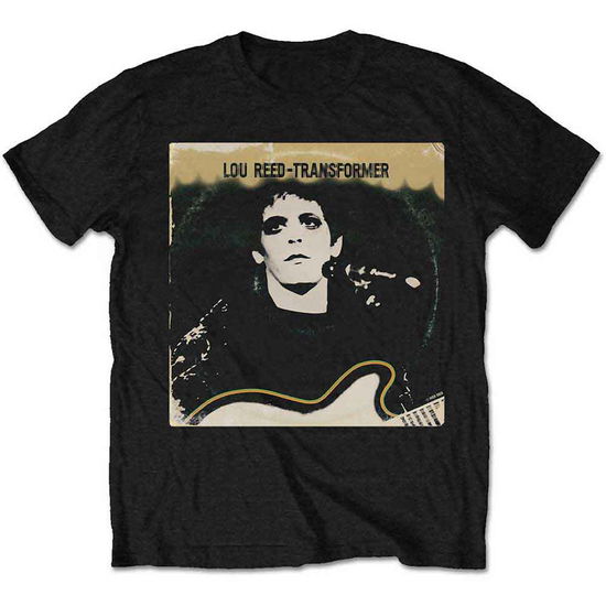 Cover for Lou Reed · Lou Reed Unisex T-Shirt: Transformer Vintage Cover (Black) (T-shirt) [size M] [Black - Unisex edition] (2024)