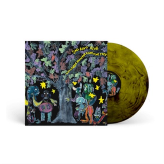 Cover for Sad Boys Club · Lullabies From The Lightning Tree (Black / Yellow Galaxy Vinyl) (LP) (2023)