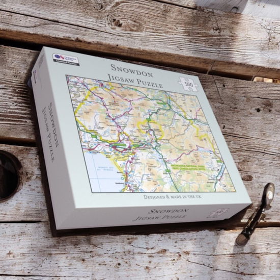 Cover for OS Map 500 Piece Premium Jigsaw Puzzle - Snowdonia National Park (Brinquedos) (2025)