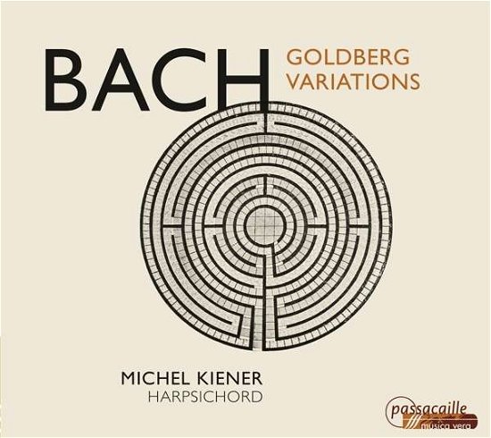 Bach Goldberg Variations - Michel Kiener - Musik - PASSACAILLE - 5425004841087 - 2. juli 2021