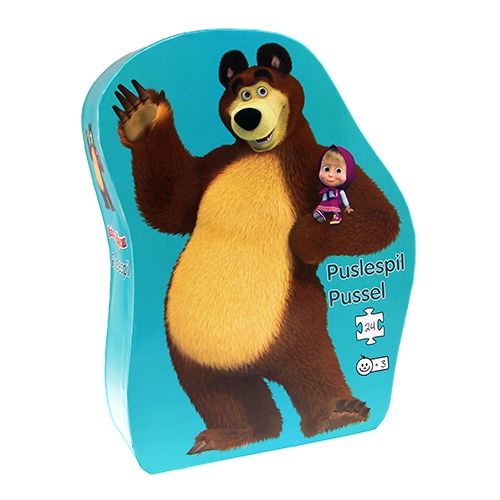 Masha & the Bear Deco Puzzle - Masha and the Bear - Barbo Toys - Annen - GAZELLE BOOK SERVICES - 5704976076087 - 13. desember 2021