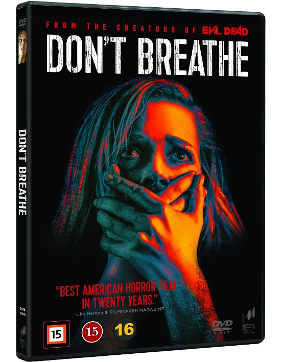 Don't Breathe -  - Películas - SONY DISTR - WAG - 7330031000087 - 9 de febrero de 2017