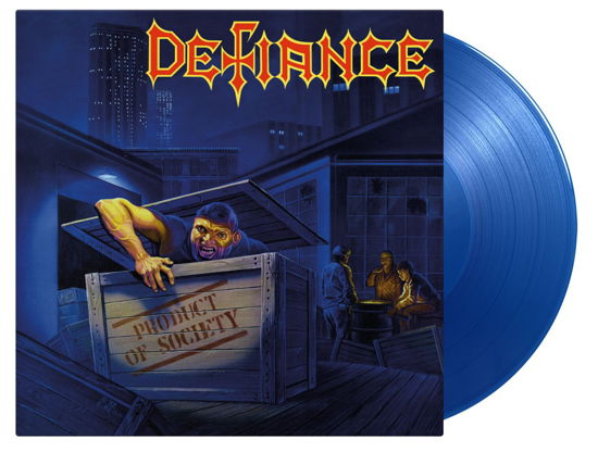 Cover for Defiance · Product Of Society (LP) [Translucent Blue Vinyl edition] (2023)