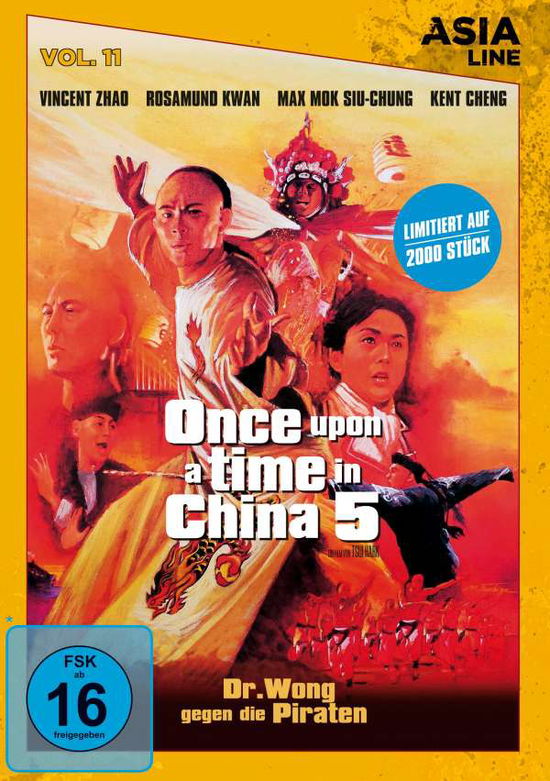 Cover for Asia Line · Once Upon a Time in China 5-dr.wong Gegen Die P (DVD) (2018)