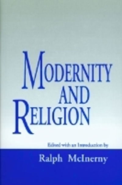 Cover for Ralph McInerny · Modernity And Religion (Hardcover Book) (1994)