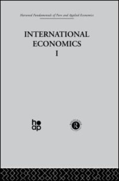 Cover for John McMillan · A: International Economics I (Book) (2001)