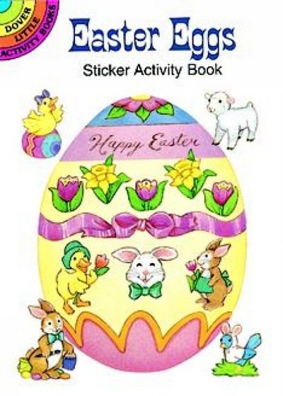 Cover for Cathy Beylon · Easter Eggs Sticker Activity Book - Little Activity Books (MERCH) (2003)