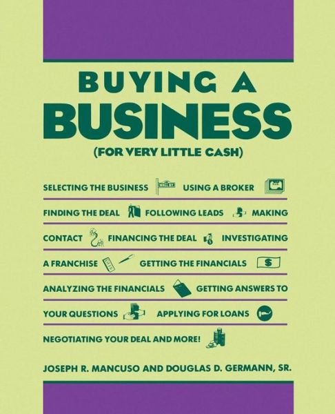 Cover for Joseph R. Mancuso · Buy a Business (For Very Little Cash) (Paperback Bog) (1991)