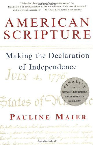 Cover for Pauline Maier · American Scripture: Making the Declaration of Independence (Paperback Book) [1st Vintage Books Ed edition] (1998)