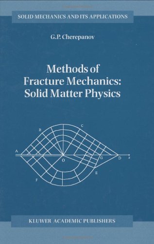 Methods of Fracture Mechanics: Solid Matter Physics - Solid Mechanics and Its Applications - G.P. Cherepanov - Bøker - Springer - 9780792344087 - 28. februar 1997