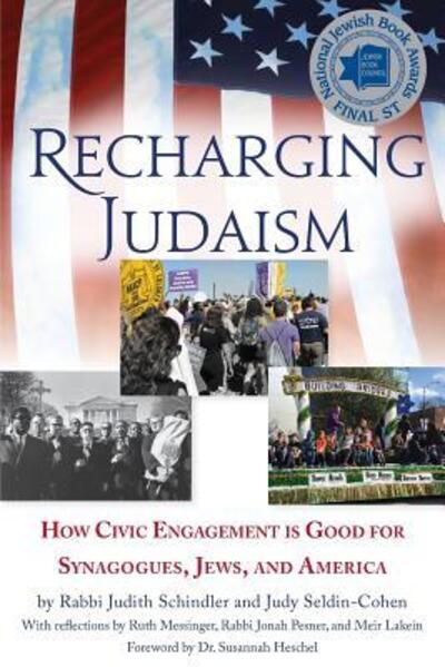 Cover for Judith Schindler · Recharging Judaism : How Civic Engagement is Good for Synagogues, Jews, and America (Paperback Book) (2017)