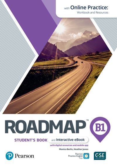 Cover for Pearson Education · Roadmap B1 Student's Book &amp; Interactive eBook with Online Practice, Digital Resources &amp; App (Bok) (2021)