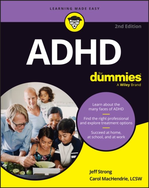 Cover for Jeff Strong · ADHD For Dummies (Taschenbuch) (2024)