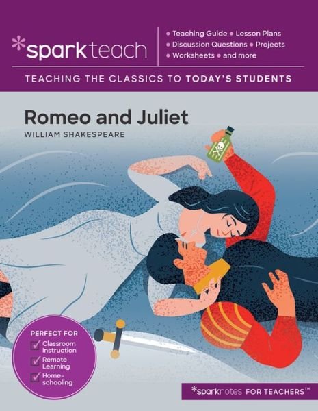 Cover for Romeo and Juliet - SparkTeach (Taschenbuch) (2020)