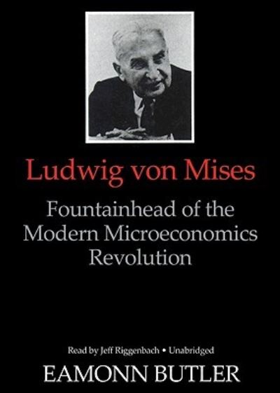 Cover for Eamonn Butler · Ludwig Von Mises (CD) (2010)