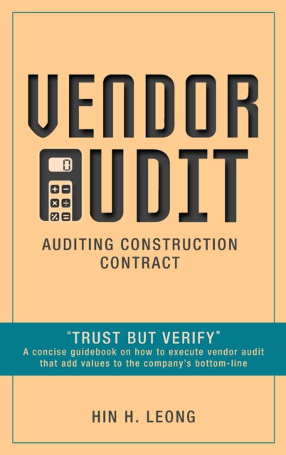 Cover for Hin H Leong · Vendor Audit - Auditing Construction Contract (Gebundenes Buch) (2019)