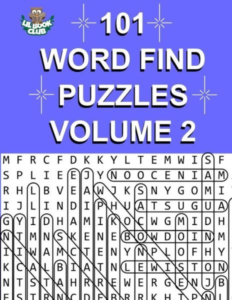 Cover for Lil Book Club · 101 Word Find Puzzles Vol. 2 (Paperback Bog) (2016)