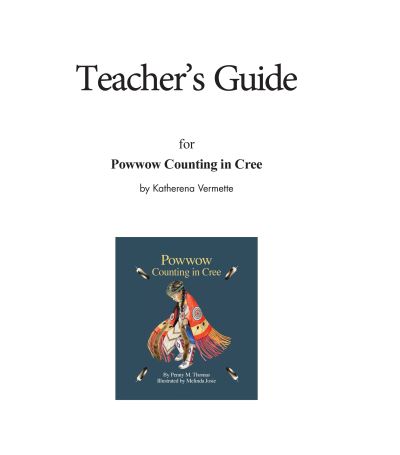 Cover for Katherena Vermette · Teacher's Guide for Powwow Counting in Cree (Book) (2014)