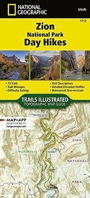 Cover for National Geographic Maps · Zion National Park Day Hikes Map - National Geographic Topographic Map Guide (Kort) [2023rd edition] (2023)