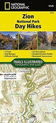 Cover for National Geographic Maps · Zion National Park Day Hikes Map - National Geographic Topographic Map Guide (Map) [2023rd edition] (2023)