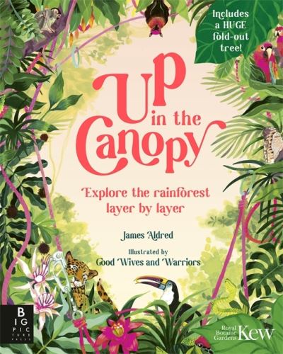 Cover for James Aldred · Up in the Canopy: Explore the Rainforest, Layer by Layer (Inbunden Bok) (2023)