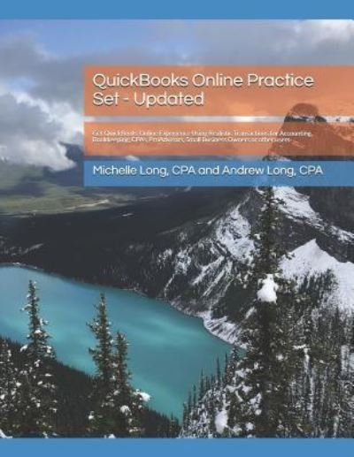 Cover for Cpa Andrew S Long · QuickBooks Online Practice Set - Updated (Taschenbuch) (2019)