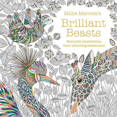 Millie Marotta's Brilliant Beasts: A collection for colouring adventures - Millie Marotta - Bøger - Batsford Ltd - 9781849946087 - 7. november 2019